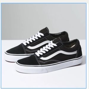Black and White Old Skool Vans